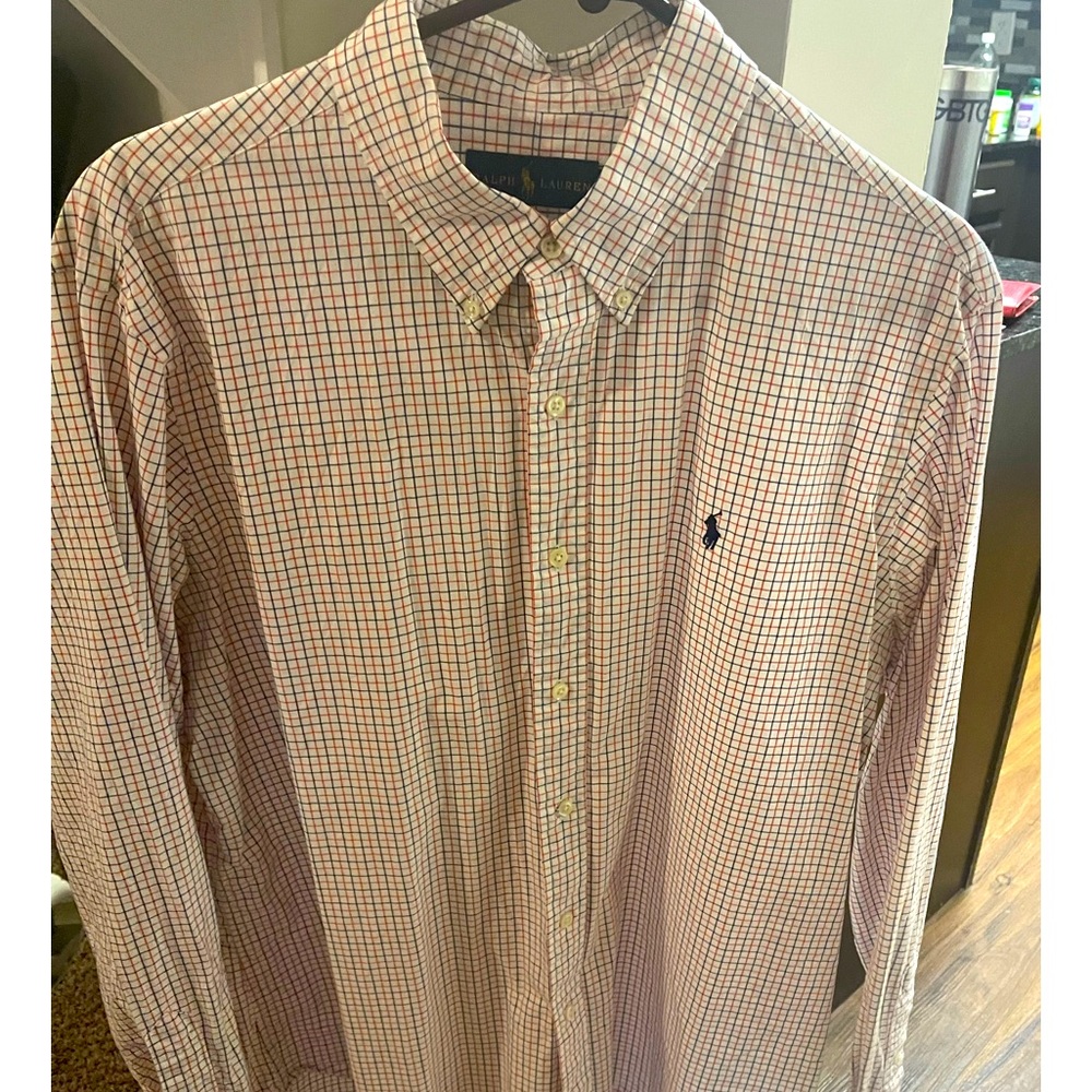 Nice polo dress shirt.